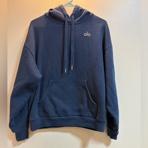 ALO Yoga accolade hoodie navy